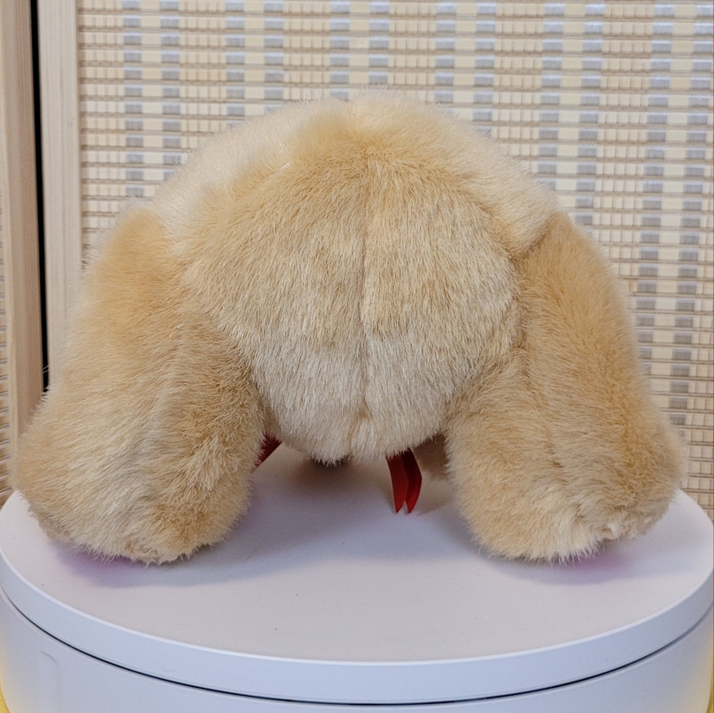 Vintage Valentine's Plush bear - Picture 8 of 11